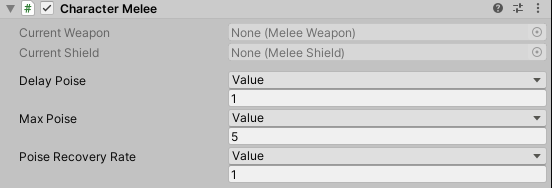 Character Melee Component